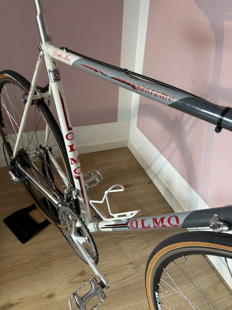 Olmo San Remo 1990 Road & Gravel usato, Bianco — immagine 9 di 11