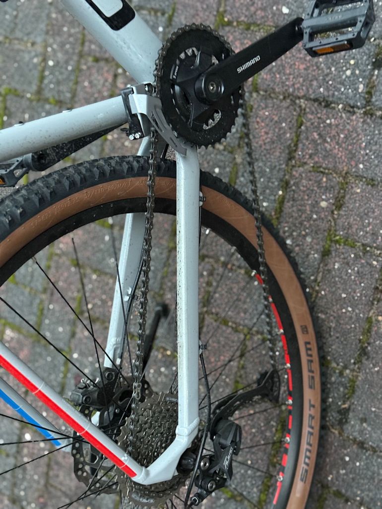 Used CUBE Aim Shimano Alivio 2022 Mountainbike, Light Gray — image 3 of 6