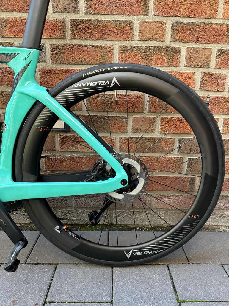 Used Bianchi OLTRE COMP ULTEGRA DI2 2025 2025 Road & Gravel, Green — image 7 of 10