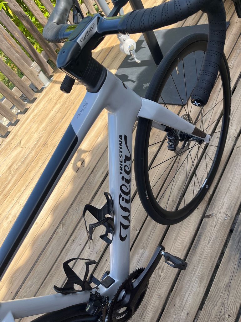 Used Wilier Filante Hybrid SHIMANO ULTEGRA DI2 R8170 12S + MAHLE X20 2024 2024 Road & Gravel, Light Gray — image 6 of 6