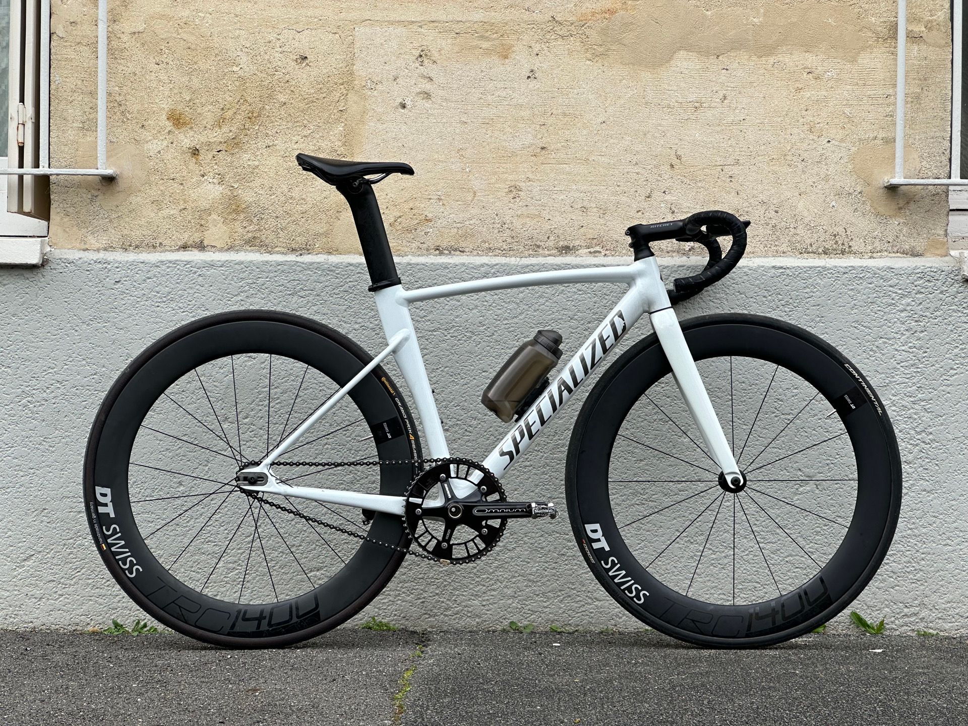 Allez Sprint Track White Sprint Track Frameset Cadre Specialized