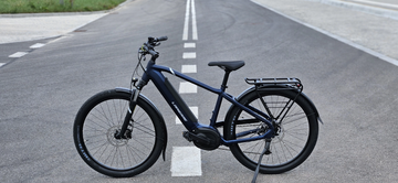 Used Lapierre E-Explorer Shimano Alivio 2023 Mountainbike, Blue — image 6 of 7