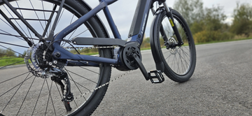Used Lapierre E-Explorer Shimano Alivio 2023 Mountainbike, Blue — image 3 of 7