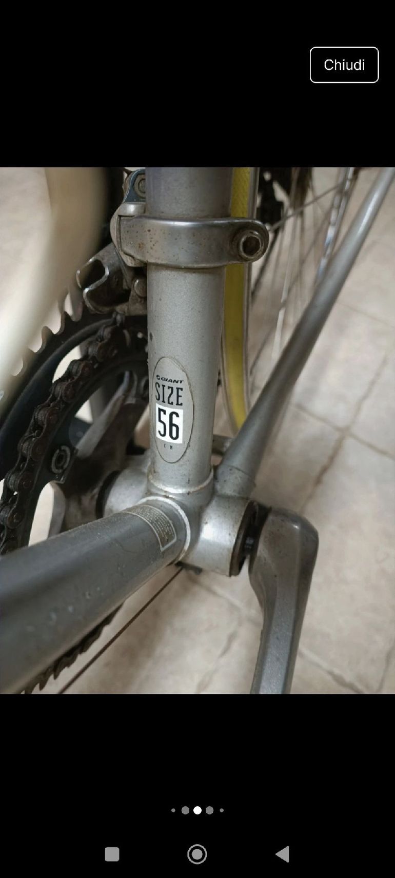 Used Giant GIANT CR/MO 4130 1985 Road & Gravel, Blue — image 6 of 18