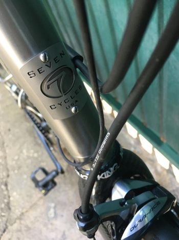 Used Seven Cycles Axiom 2010 Road & Gravel, Light Gray — image 7 of 10