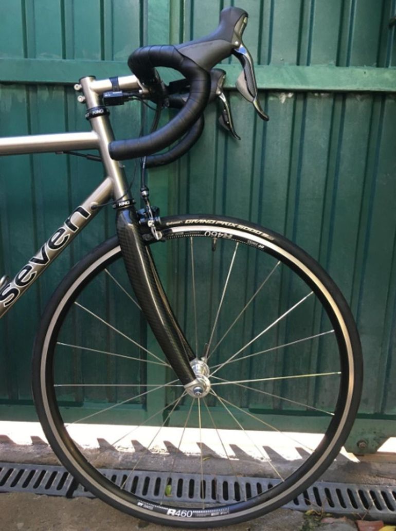 Used Seven Cycles Axiom 2010 Road & Gravel, Light Gray — image 3 of 10