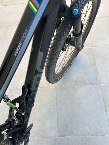 Used BMC Fourstroke SRAM X01 Eagle 2022 Mountainbike, Black — image 11 of 12