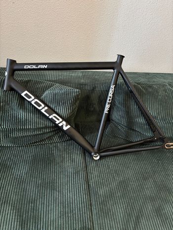 Dolan Pre Cursa Aluminium Grass Track Bike - Alpina - Custom 2022 2022 Road & Gravel de segunda mano, Negro — imagen 2 de 3