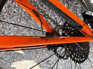 Used Orbea Oiz 2023 Mountainbike, Orange — image 3 of 4