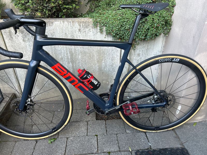 Used BMC Teammachine SRAM Red 2019 Road & Gravel, Blue — image 2 of 8
