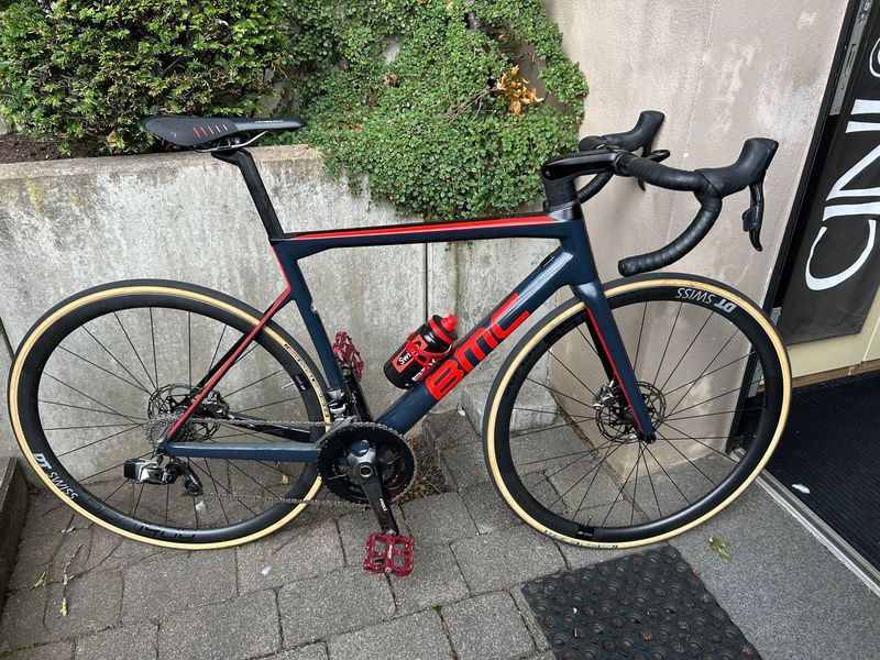 Used BMC Teammachine SRAM Red 2019 Road & Gravel, Blue — image 1 of 8