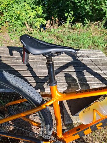 Trek X-caliber Shimano Deore XT 2022 Mountainbike usato, Arancione — immagine 10 di 11