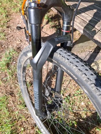 Trek X-caliber Shimano Deore XT 2022 Mountainbike usato, Arancione — immagine 8 di 11