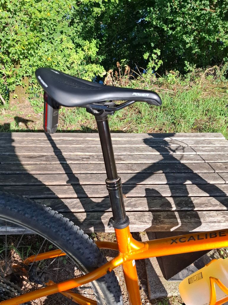 Trek X-caliber Shimano Deore XT 2022 Mountainbike usato, Arancione — immagine 9 di 11