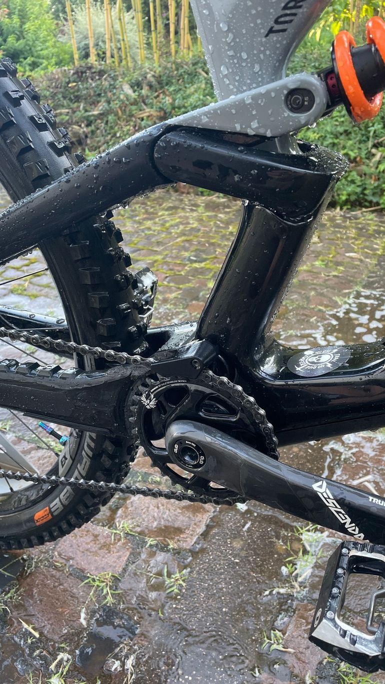 Canyon Torque SRAM GX Eagle 2022 Mountainbike usato, Bianco — immagine 3 di 6