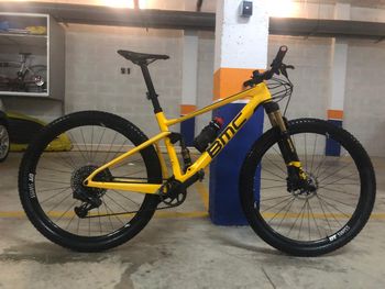 BMC Fourstroke SRAM XX Eagle AXS (T-Type) 2020 Mountainbike d'occasion — image 5 sur 6