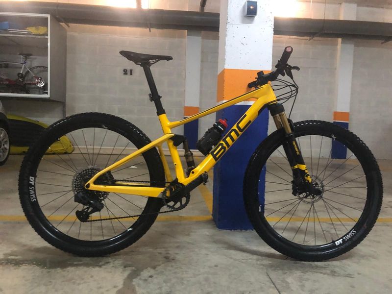 Used BMC Fourstroke SRAM XX Eagle AXS (T-Type) 2020 Mountainbike, Orange — image 5 of 6