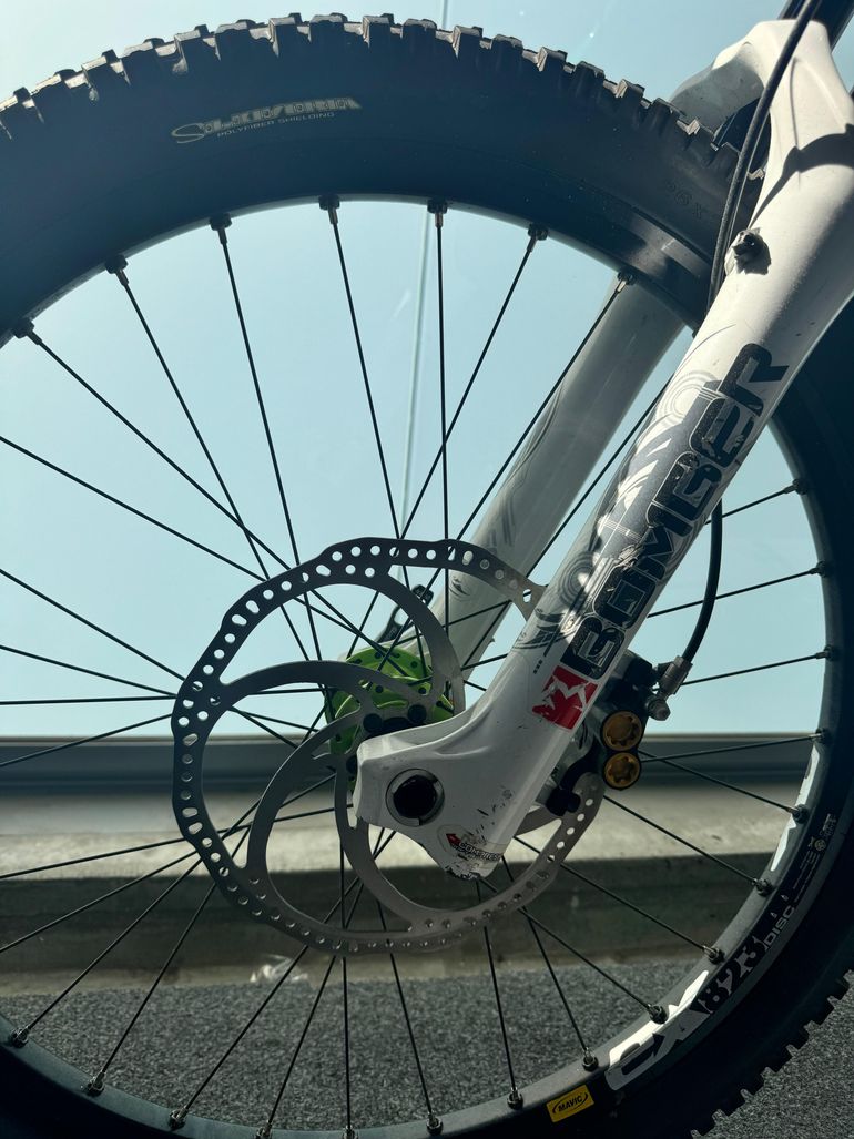 Used Specialized Bighit SRAM X7 2010 Mountainbike, Green — image 9 of 12