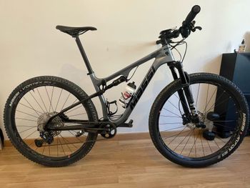 Used Massi AIRE SL CARBONO 2021 Mountainbike, Light Gray — image 6 of 7