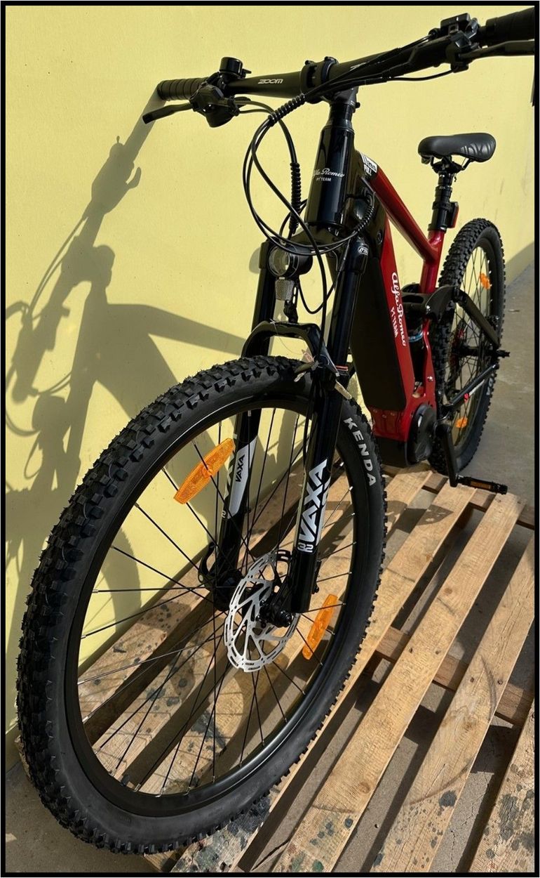 Alpha Rpmep Bike Vintage Electric E-BIKE FULL PRO 29 RED ALFA ROMEO 2025