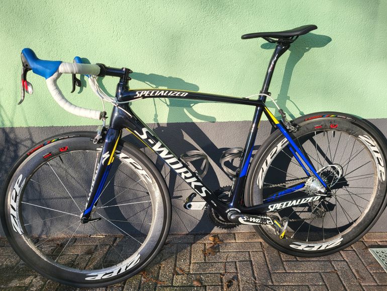 Used Specialized SL4 S-Works Tinkoff - Saxo Bank 2013 Road & Gravel, Black — image 2 of 28