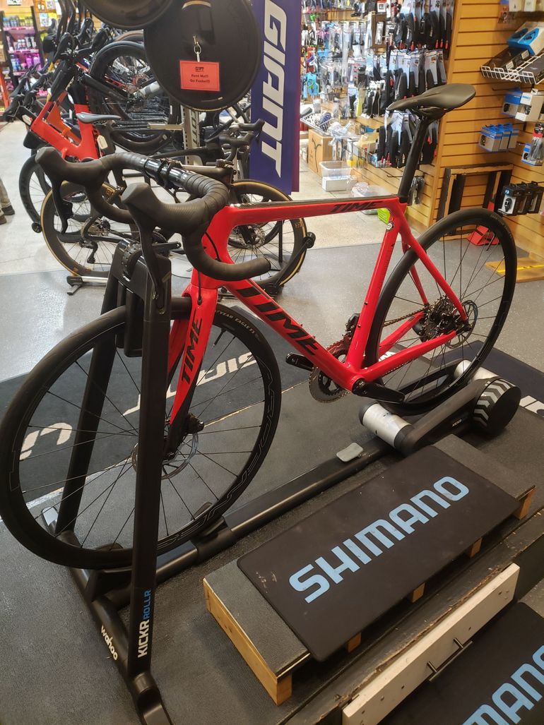 Used Time ALPE D'HUEZ DISC SRAM RIVAL AXS 2023 Road & Gravel, Red — image 3 of 5