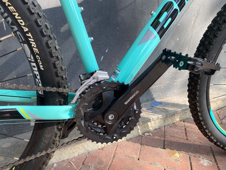 Used Bianchi Duel Shimano Acera 2018 Mountainbike, Blue — image 3 of 8