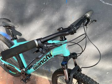 Used Bianchi Duel Shimano Acera 2018 Mountainbike, Blue — image 8 of 8