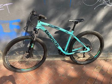 Used Bianchi Duel Shimano Acera 2018 Mountainbike, Blue — image 1 of 8