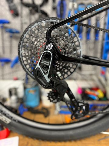 Used Lee Cougan Rampage RE Sram Eagle Transmission X0 2025 Mountainbike, Black — image 2 of 15
