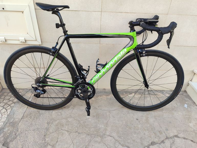 Used Cannondale SuperSix EVO Carbon Ultegra Race 2019 2019 Road & Gravel, Green — image 5 of 6