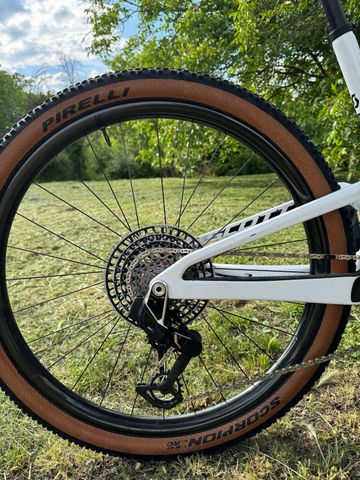 Used Scott Spark Sram Eagle Transmission XX SL 2023 Mountainbike, White — image 6 of 6