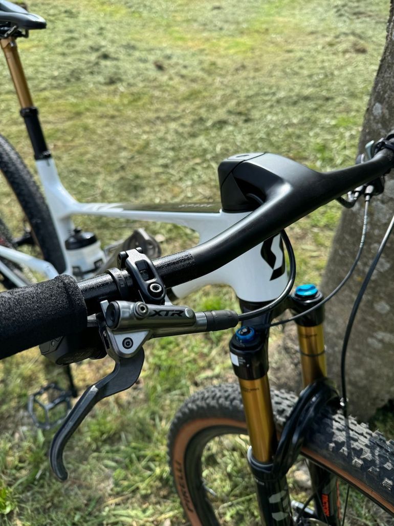 Used Scott Spark Sram Eagle Transmission XX SL 2023 Mountainbike, White — image 4 of 6