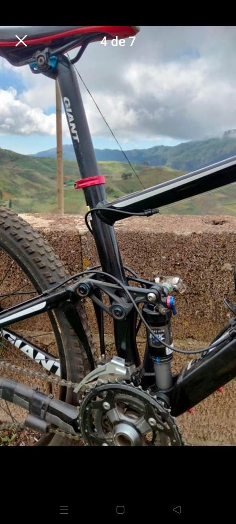 Used Giant Anthem X3 2012 2012 Mountainbike, Red, 29 — image 4 of 5