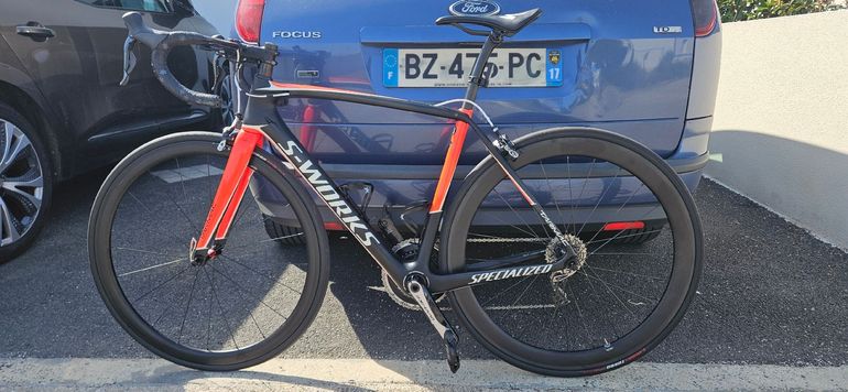 Used Specialized S-Works Tarmac Di2 2017 2017 Road & Gravel, Black — image 2 of 4