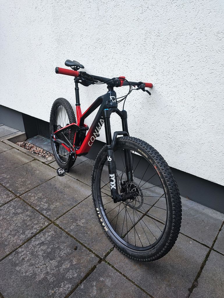 Gebrauchtes Conway Wme Shimano SLX 2022 Mountainbike, Rot — Bild 2 von 12