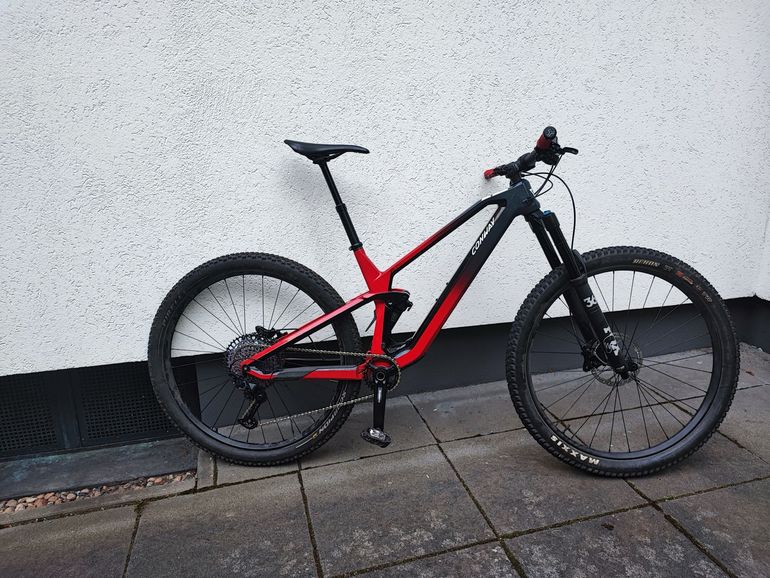 Gebrauchtes Conway Wme Shimano SLX 2022 Mountainbike, Rot — Bild 1 von 12