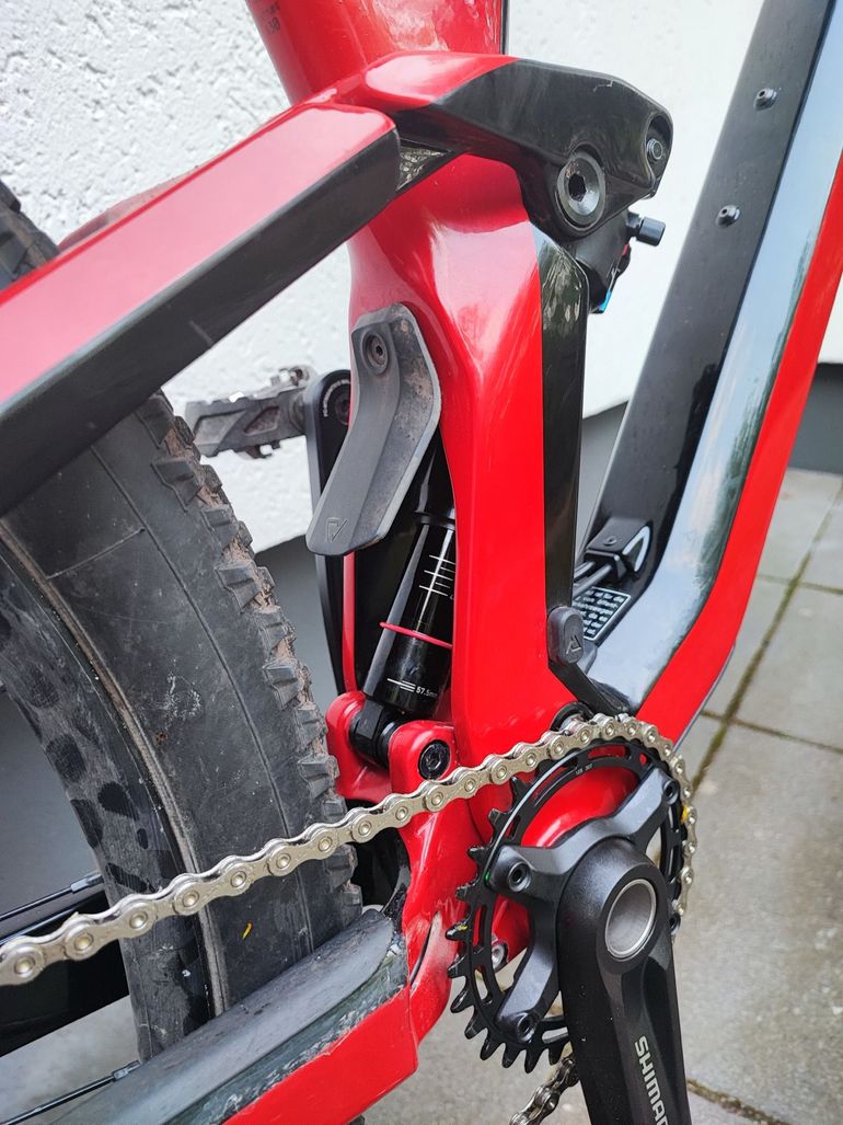 Gebrauchtes Conway Wme Shimano SLX 2022 Mountainbike, Rot — Bild 5 von 12