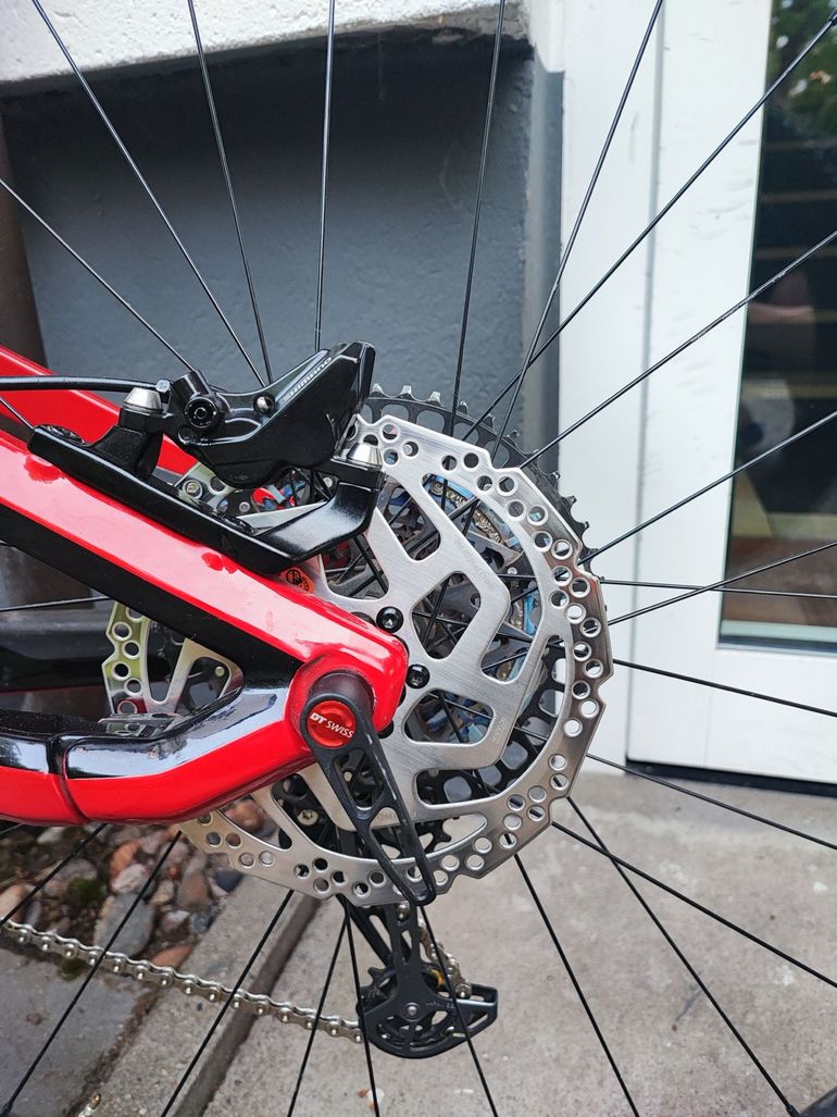Gebrauchtes Conway Wme Shimano SLX 2022 Mountainbike, Rot — Bild 8 von 12