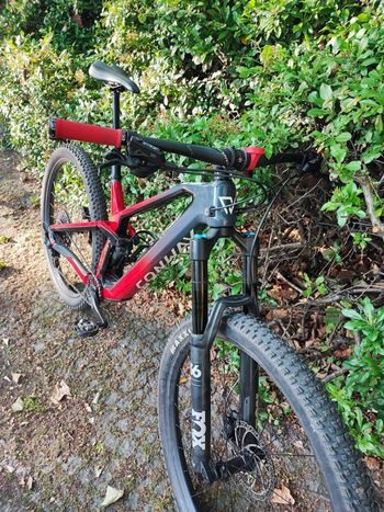 Gebrauchtes Conway Wme Shimano SLX 2022 Mountainbike, Rot — Bild 11 von 12