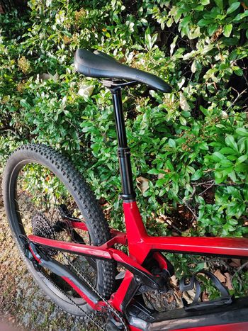 Gebrauchtes Conway Wme Shimano SLX 2022 Mountainbike, Rot — Bild 10 von 12
