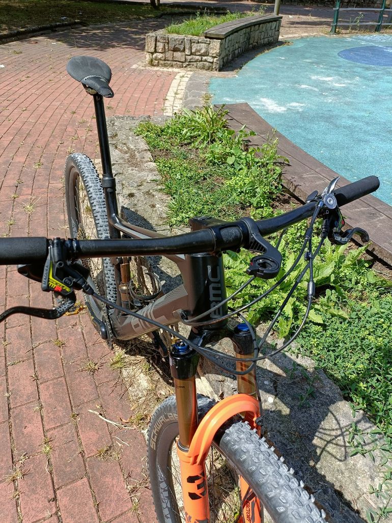 Used BMC Fourstroke 01 ONE 2020 2020 Mountainbike, Black, 29 — image 6 of 7