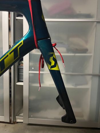 Used Scott Foil Premium disc 2019 Frameset 2019 Road & Gravel, Green — image 4 of 9