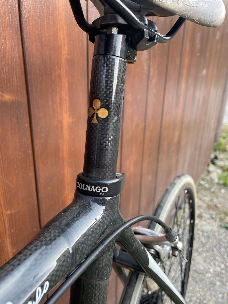 Gebrauchtes Colnago C40 1997 Road & Gravel, Schwarz — Bild 4 von 11
