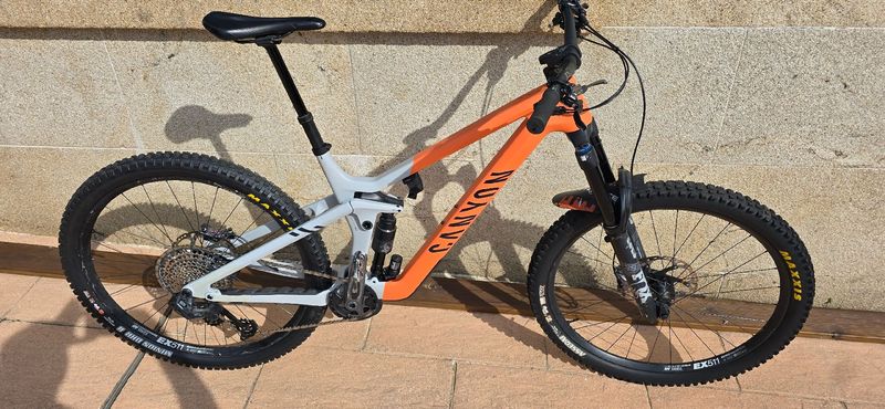 Used Canyon Strive SRAM GX Eagle AXS 2022 Mountainbike, Orange — image 1 of 11