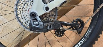 Used Canyon Strive SRAM GX Eagle AXS 2022 Mountainbike, Orange — image 3 of 11