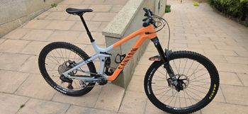 Used Canyon Strive SRAM GX Eagle AXS 2022 Mountainbike, Orange — image 5 of 11