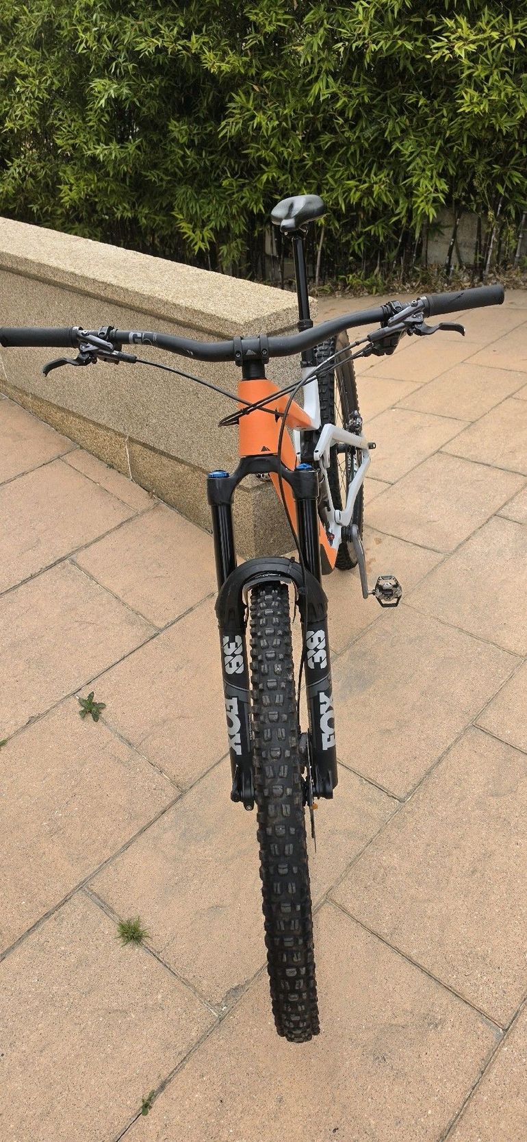 Used Canyon Strive SRAM GX Eagle AXS 2022 Mountainbike, Orange — image 10 of 11