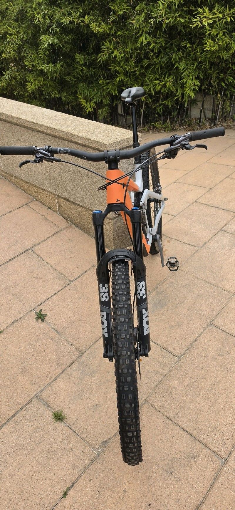 Used Canyon Strive SRAM GX Eagle AXS 2022 Mountainbike, Orange — image 10 of 11