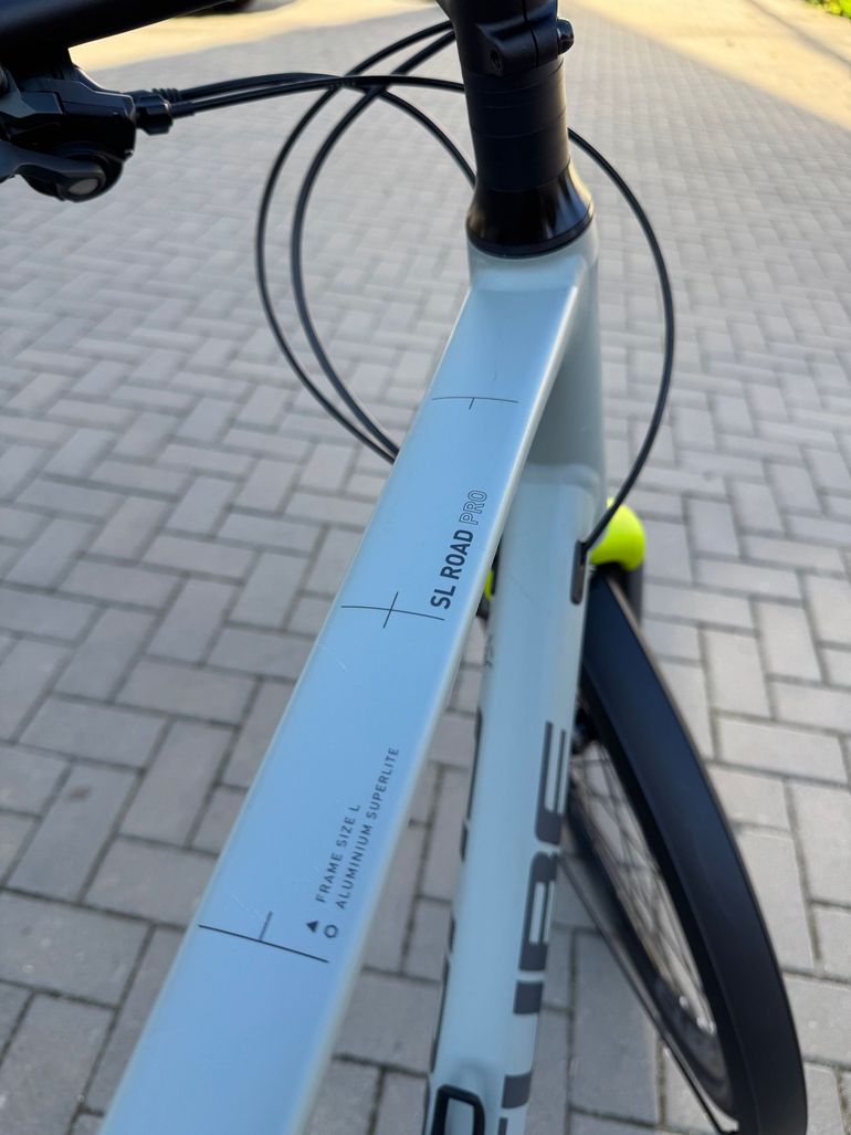 Used CUBE SL ROAD PRO FE 2022 Road & Gravel, Light Gray — image 15 of 17